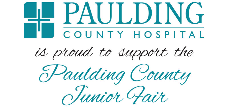 Proud supporter of the Paulding County Jr. Fair