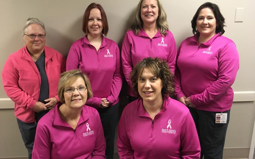 Oncology department promotes breast cancer awareness