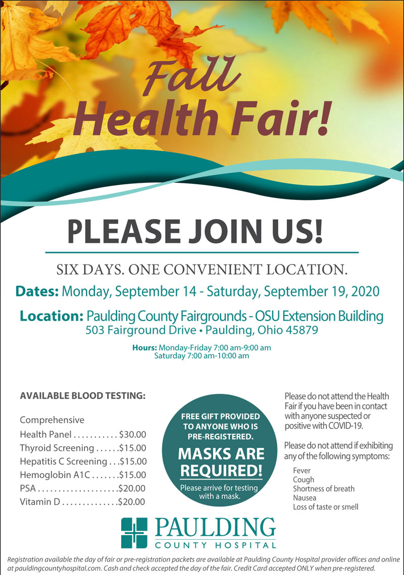 Health Fair Paulding County Hospital