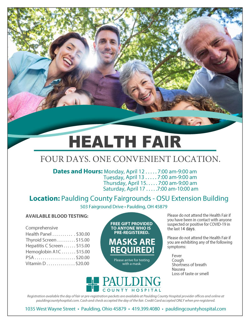 Health Fair | Paulding County Hospital